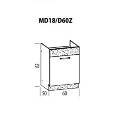 Valamukapp Modena MD18 60 cm