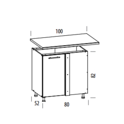 Nurgakapp Tiffany T25 100 cm
