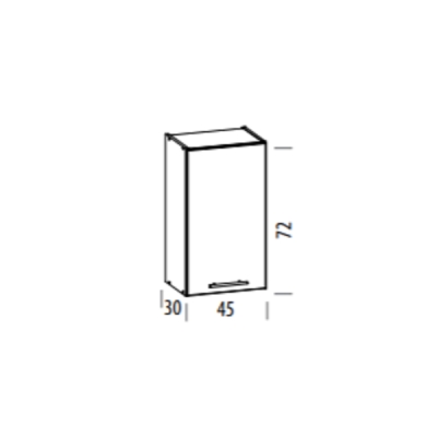 Seinakapp Tiffany T4 45 cm