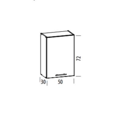 Seinakapp Tiffany T5 50 cm