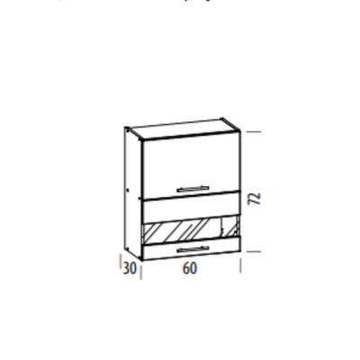 Seinakapp Tiffany T9 60 cm