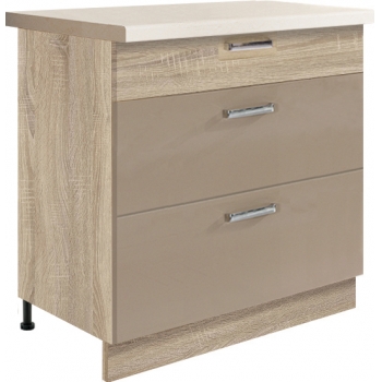 Sahtlitega kapp PREMIO PRE-22D 80 cm