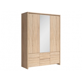 Riidekapp Kaspian peegliga